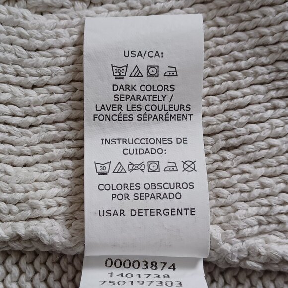 Chaps Mixed Knit Cotton Sweater - Picture 9 of 15